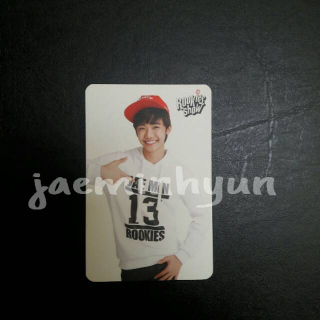 NCT Jaemin SM Rookies Show Photocard PC