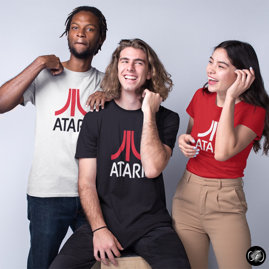 Kaos Baju Custom Video Game - Atari 01