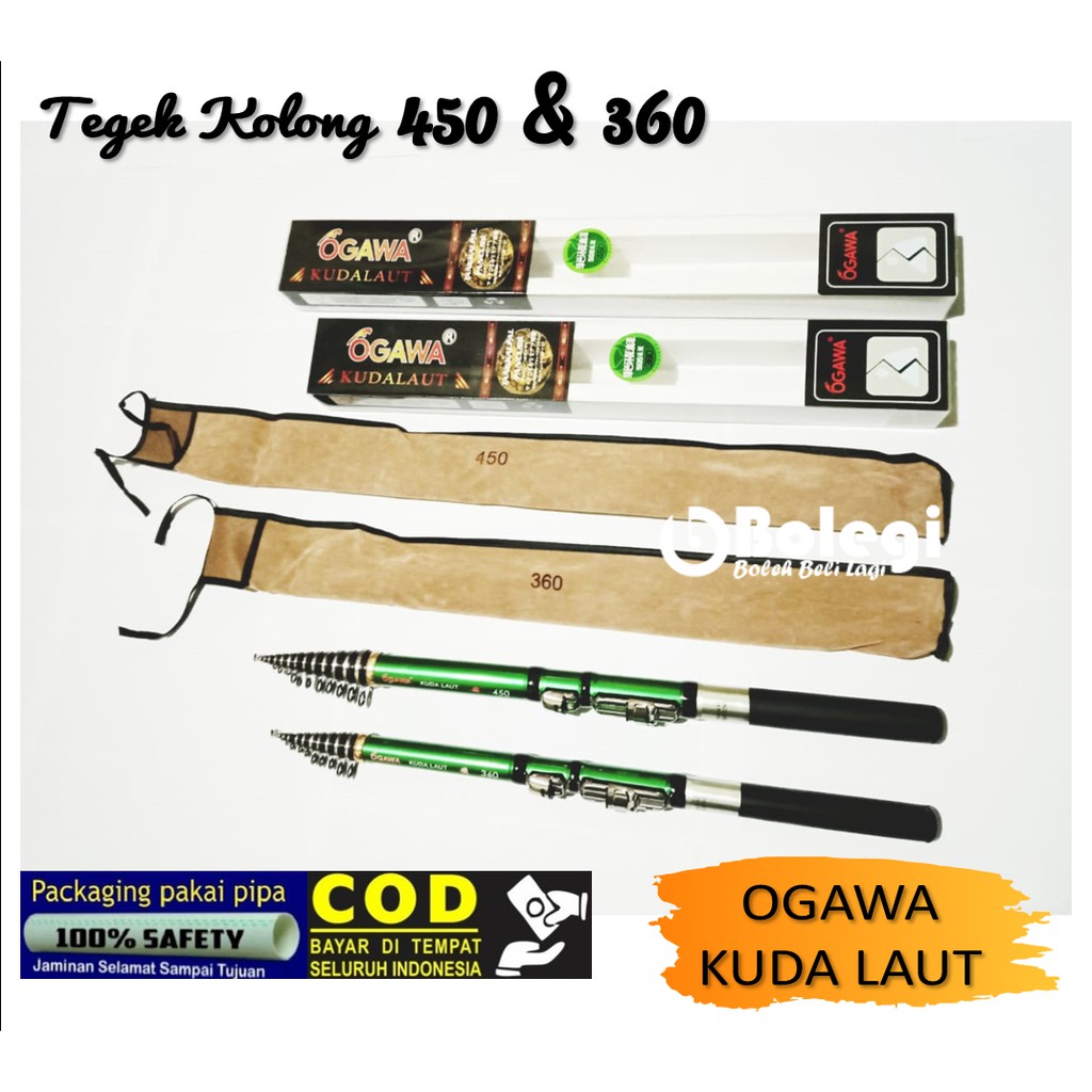 Tegek Kolong Ruas Pendek OGAWA KUDA LAUT