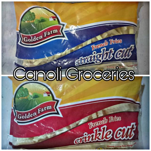 Kentang Beku 1 kg I Golden Farm French Fries I Kentang Frozen