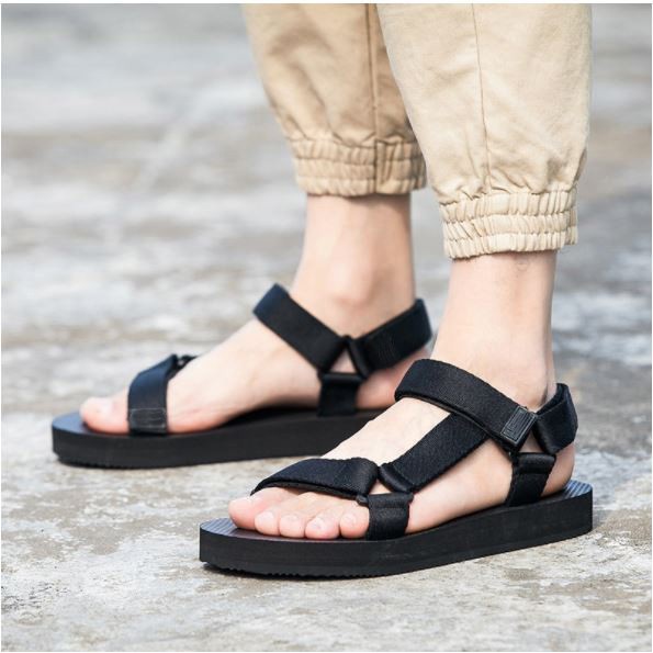 Sandal Selop Gunung Pria Murah Model Casual Outdoor/Traveling Kekinian Keren EVE