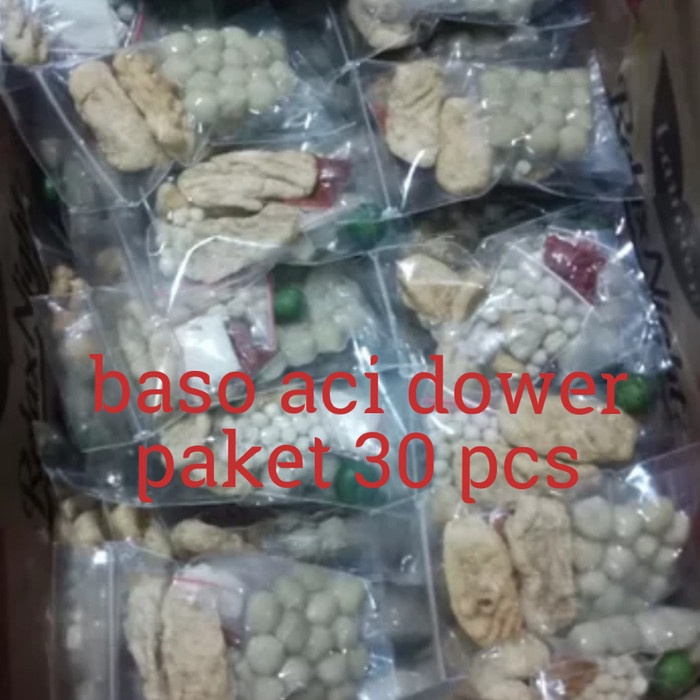 

- BARU baso aci boci dower paket 30 pcs