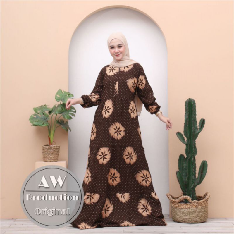 GAMIS RAYON PREMIUM MODEL SUSUN JUMBO LD120 BUSUI HOMEYDRESS MUSLIM KEKINIAN TERMURAH