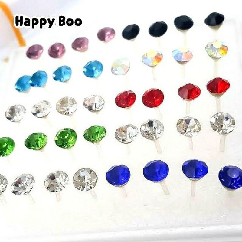 anting permata plastik ppsk