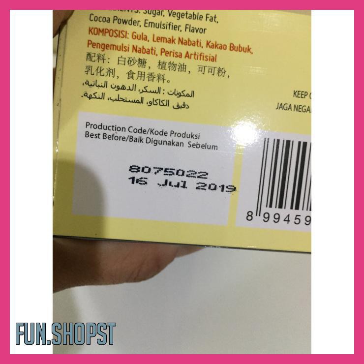 

COKLAT STICK CHOCOLATE BATONS COMPOUND STICKS COKELAT TULIP 500GR