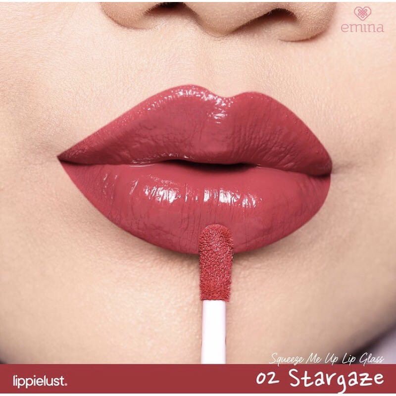 `ღ´ PHINKL `ღ´ ╰☆☆ 𝔢мιℕά ☆☆╮ Emina Squeeze Me Up Lip Glass lipgloss lipoil serum bibir sexy