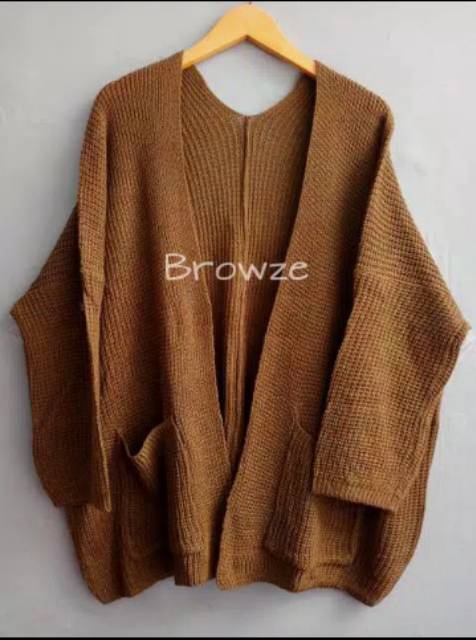 OVERSIZE LAVELLA CARDIGAN rajut