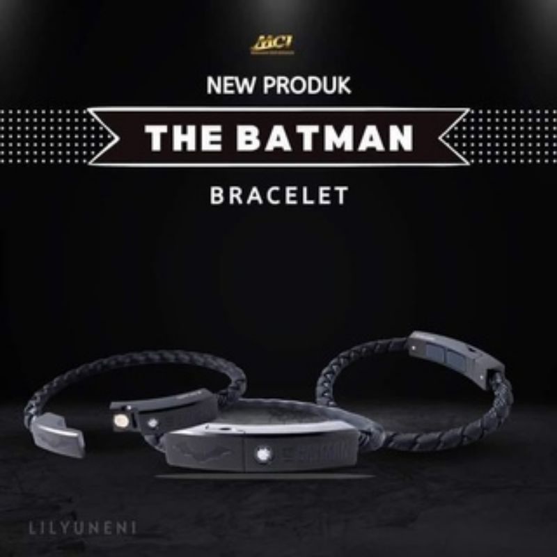 Gelang Kesehatan Batman Original,Anti Radiasi Mci