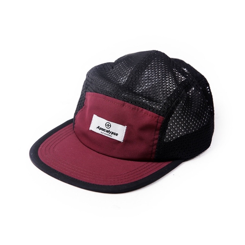 NAH Project- 5 Panel Cap  Apocalypse Red