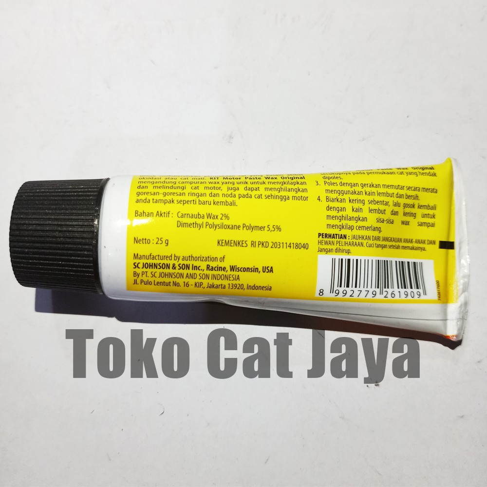 KIT Motor Paste Wax TUBE Original polis 25 gr