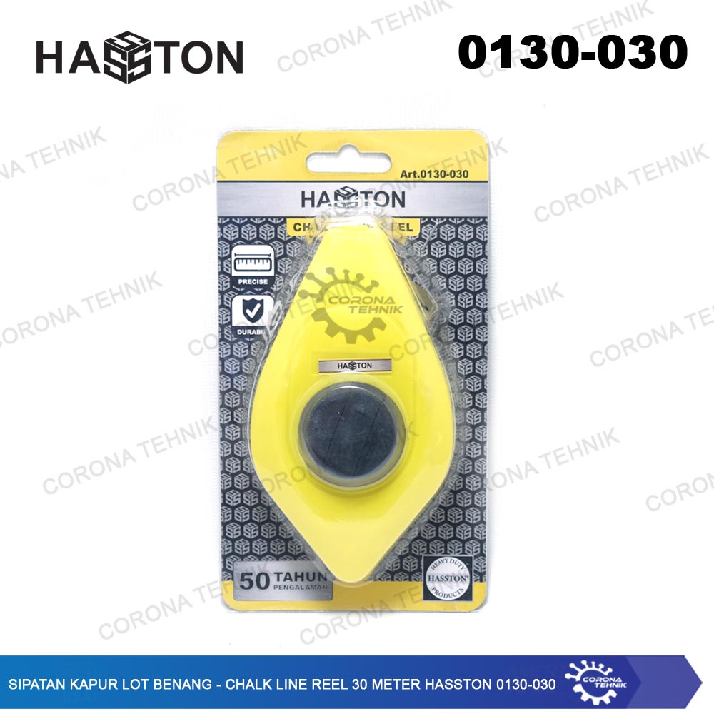 Hasston 0130-030 - Sipatan Kapur Lot Benang - Chalk Line Reel 30 Meter