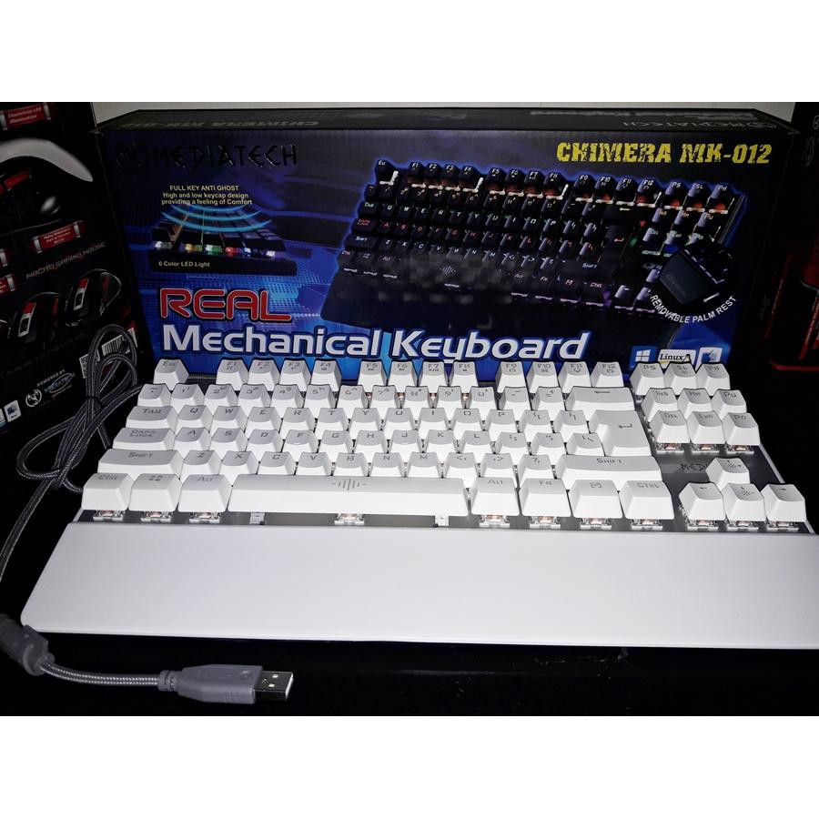 Mediatech Keyboard Gaming Mechanical Chimera MK-012 - Real Mechanical Keyboard -- 520220