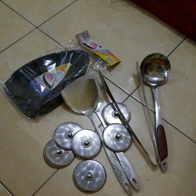 6 Pcs Tutup Gelas Stainless