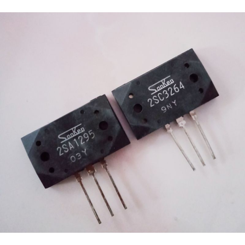 Transistor SANKEN 2SA1295 & 2SC3264 Original