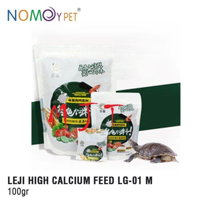 100gr LEJI High CALCIUM Feed NOMOY LG-01 Turtle Food Floating Small 1mm