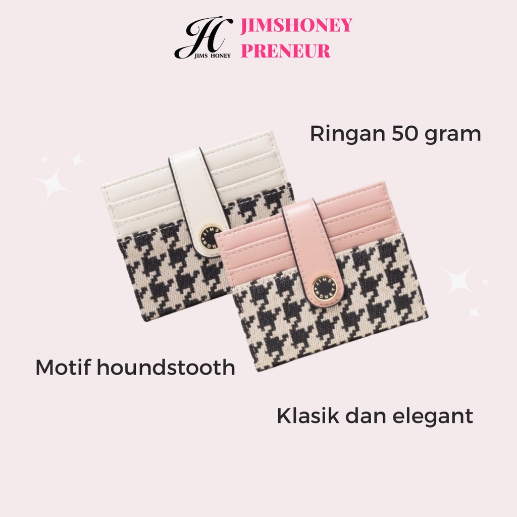 FENTY Wallet Jims Honry Dompet Lipat Kartu Wanita Tipis Import Original Jims Honey