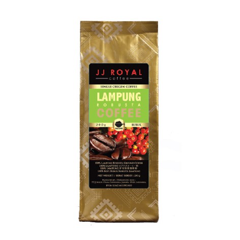 

Kopi JJ Royal Coffee Lampung Robusta Ground Bag