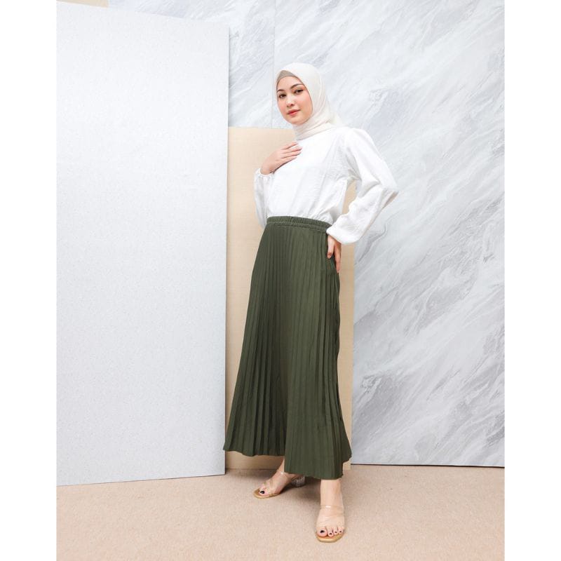 Rok Plisket Wanita / Woman Plisket Skirt / Rok Plisket Murah