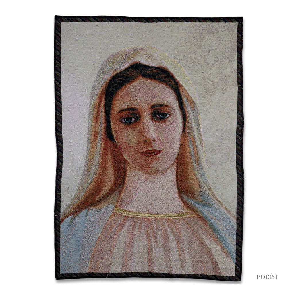 Hiasan Dinding  Tapestry Bautiful Mary Kain Tenun 50x70cm