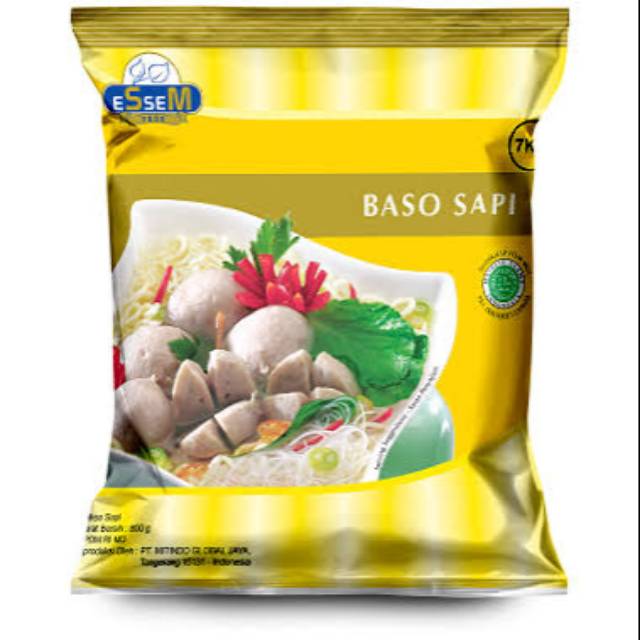 BAKSO SAPI SARI MURNI ESSEM KUNING ISI 50 /  JUAL ECER