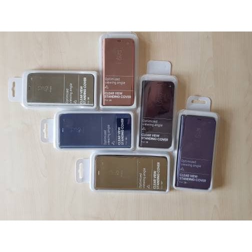 DISKON SAMSUNG S8 / S8+ CLEAR VIEW STANDING COVER