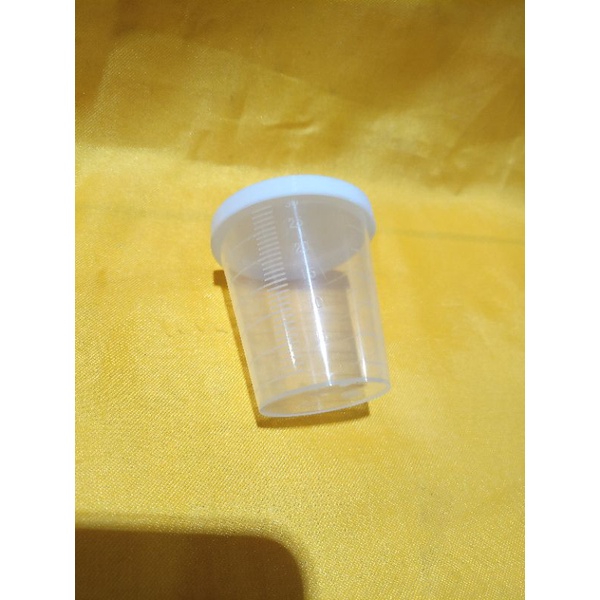 Gelas Takar 30 ml atau Gelas Ukur 30 ml + tutup