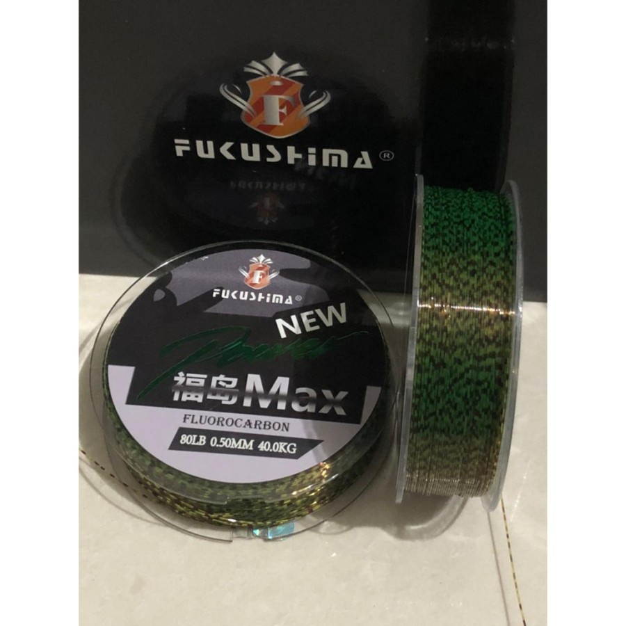 Senar Pancing Fukushima Power Max Panjang 100 M  Fluorocarbon