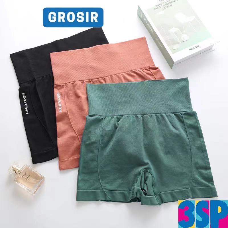 3SP | UWR45 Celana Pendek Wanita Short Pants Celana Dalam Boxer Wanita Hot Pants