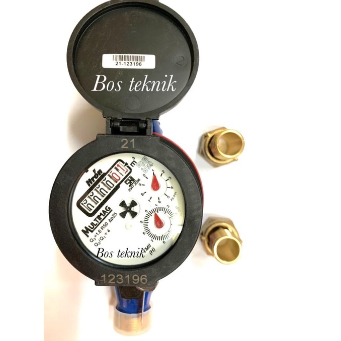 Watermeter itron 1/2" / water meter itron 1/2 inch meteran air