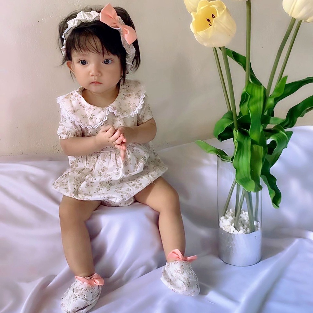 ALEXA Bandana Sepatu Setelan Rok Bunga Pergi Lucu Fashion Anak Bayi Perempuan Cewe Lucu Terlaris Rosalie MICHA / CLARA / SAKURA / TALITHA  / SCARLETTE siena ichika aurora summer bryna mia