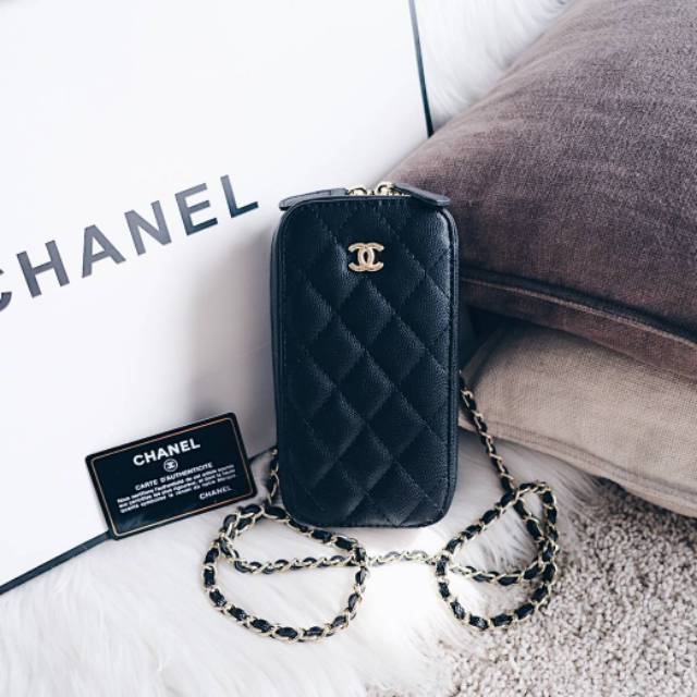 CHANEL CLASSIC PHONE POUCH