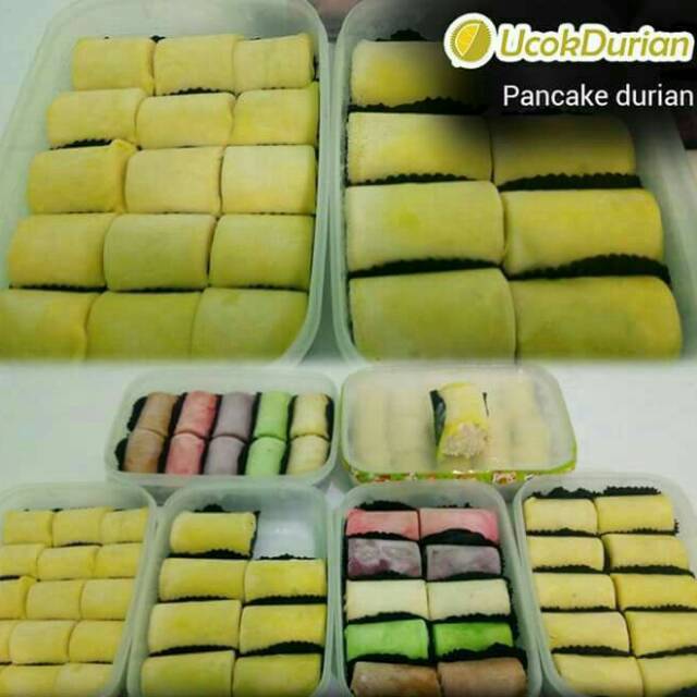 

Pancake Durian Ucok % Asli