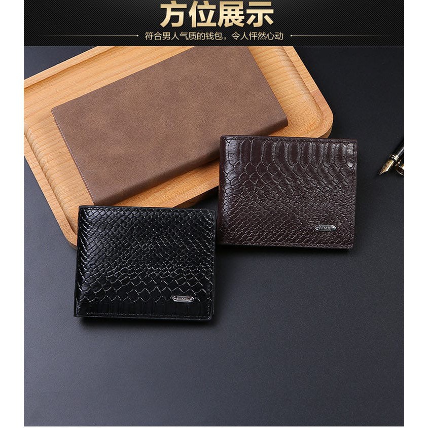 DOMPET PRIA IMPORT MATERIAL PU DOMPET PENDEK DOMPET LIPAT COD MURAH