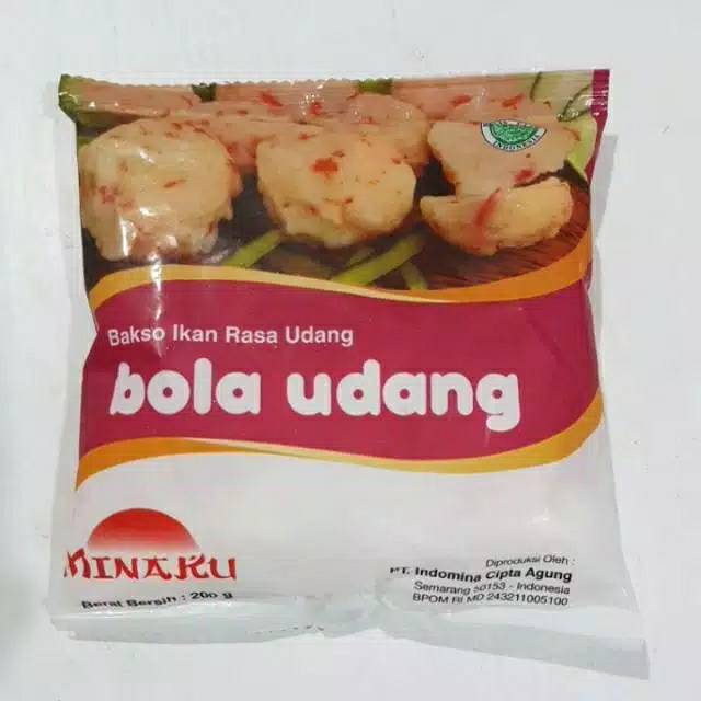 

MINAKU bola udang 500gr
