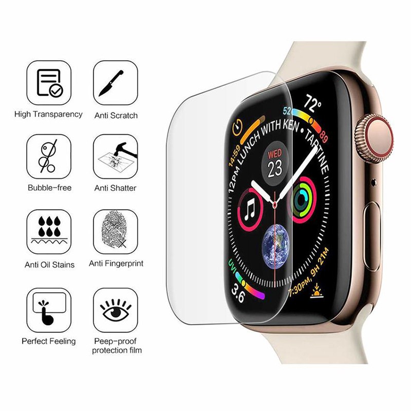 Film Pelindung Layar Tempered Glass Untuk iwatch Seri 8 7 SE 6 5 4 3 2 1 41mm 45mm 42mm 44mm 40mm 38mm