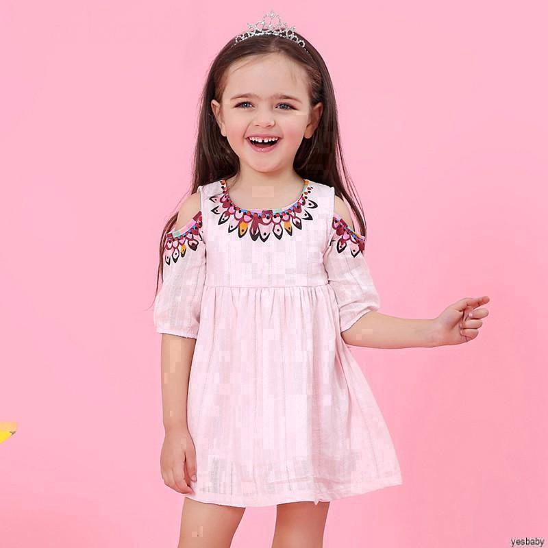  baju  anak  import terbaru YESBABY Dress Casual Lengan 