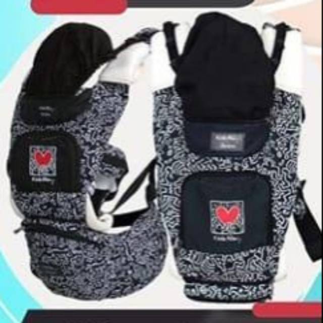 Hipseat Keith Haring Black White