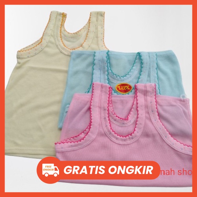 12 BIJI Kaos dalam singlet anak KIKI