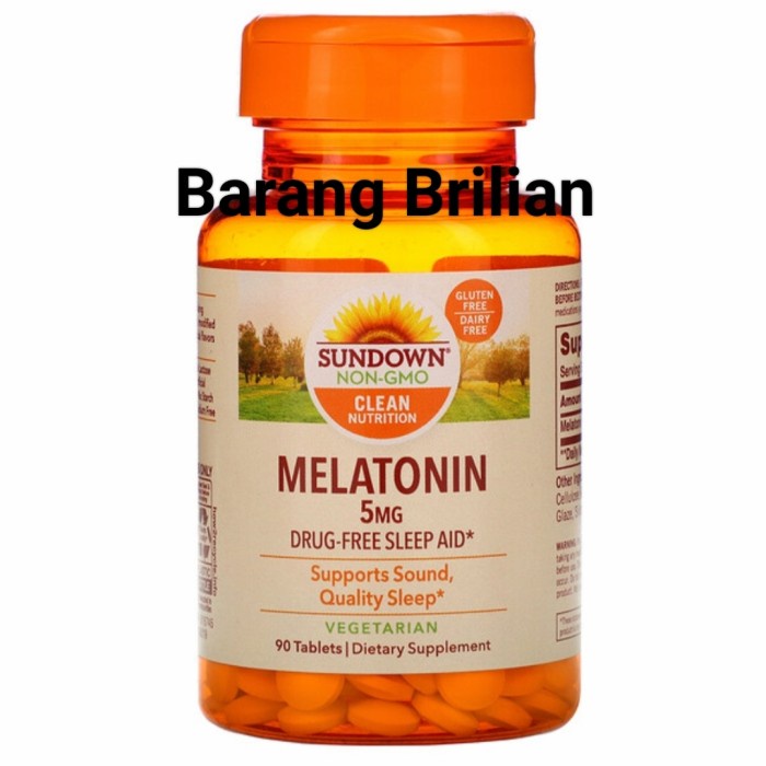 Sundown Naturals Melatonin 5 mg Sleep Aid