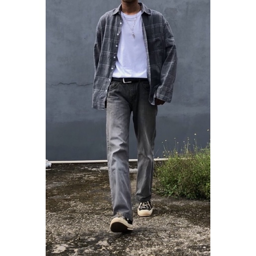 kemeja fun.da mentalist flanel second original