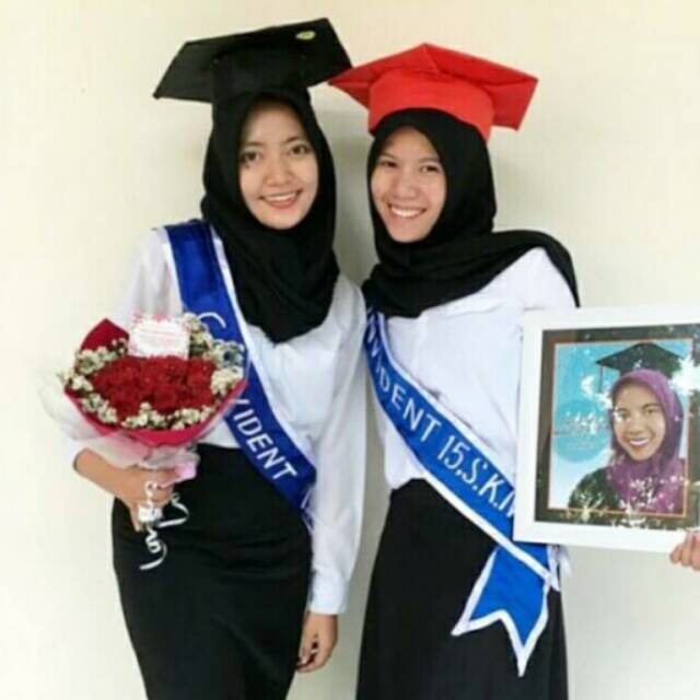 Topi Toga custom | Toga Flower Clip | Topi Toga wisuda custom | FOTO Booth