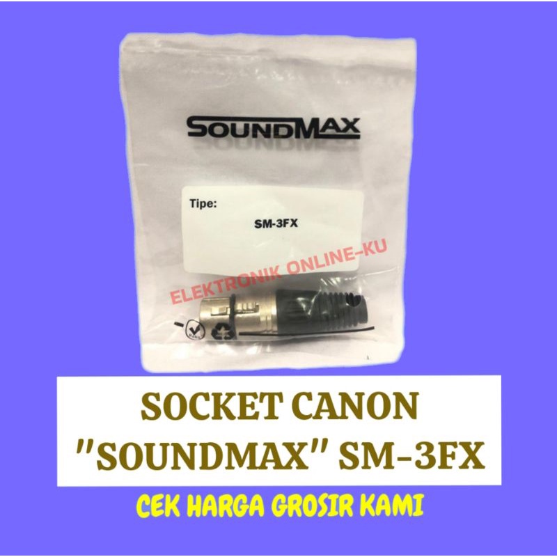 SOCKET CANON SOUNDMAX SM-3FX