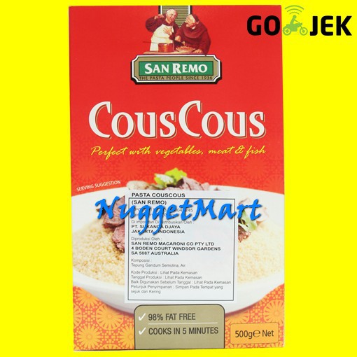 

SAN REMO COUSCOUS 500 GR