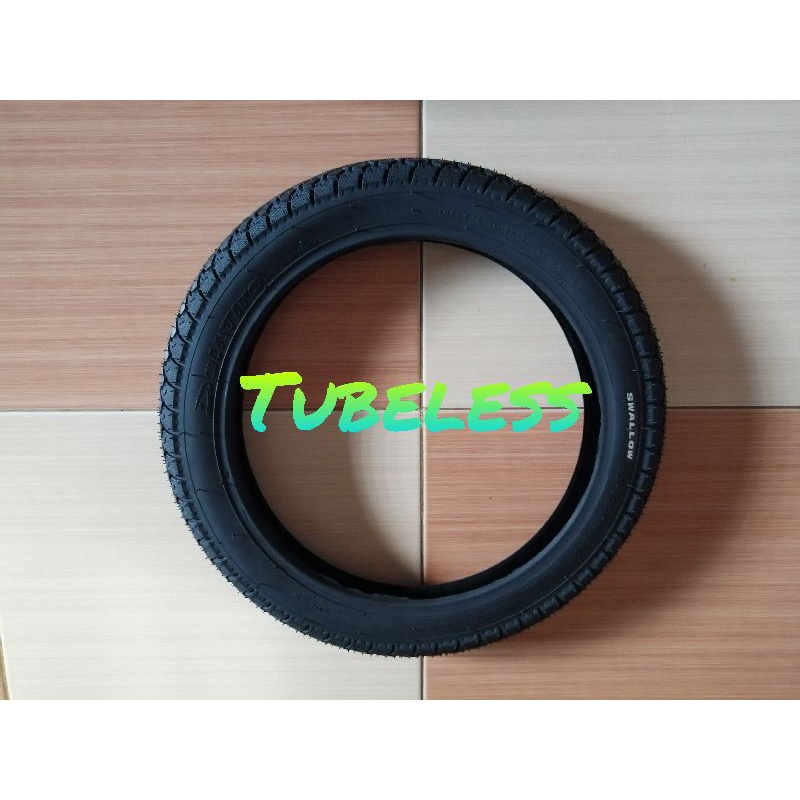 BAN LUAR SEPEDA LISTRIK 16 X 2.50 TUBELLES TUBELES UKURAN SELIS 16 / 16X2.50 / ban sepeda listrik r1