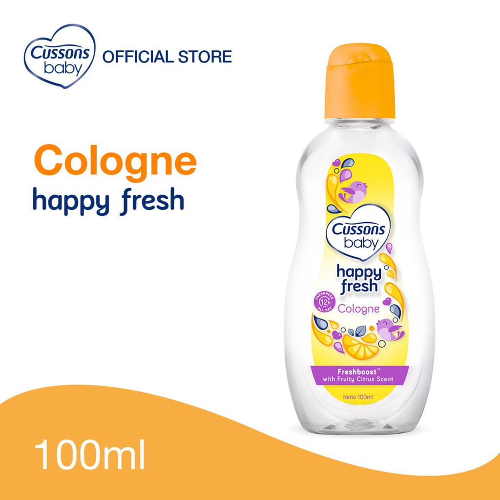 CUSSONS BABY COLOGNE HAPPY FRESH / CUSSONS BABY / CUSSONS / COLOGNE / PARFUME / MINYAK WANGI