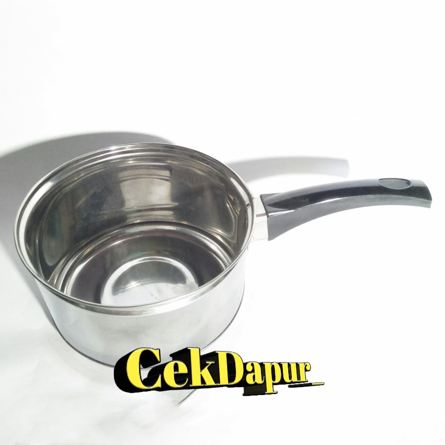 panci susu stainless diameter 16 cm/ panci susu panci mie indomie tebal 16cm/ panci susu/milk pan