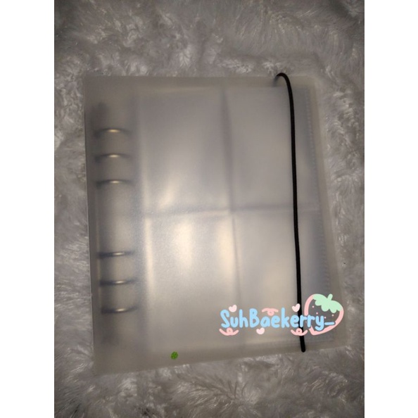 PRELOVED Binder Photocard A5 Hardcover 6 Ring + 14 Sleeve 4P