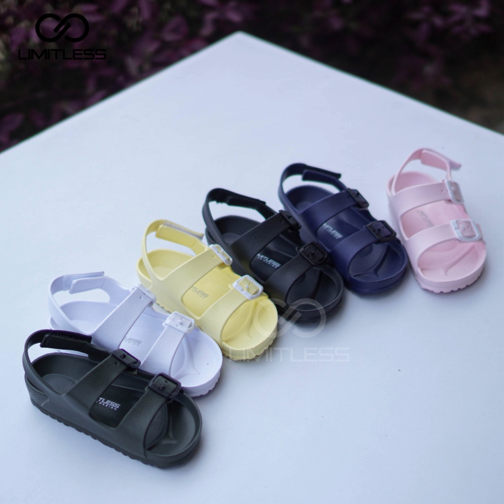 Sandal Gunung Anak Cowok Cewek Unisex Sandal Anak Selop Jelly Birken Strap Sendal Tali Anak Perempuan