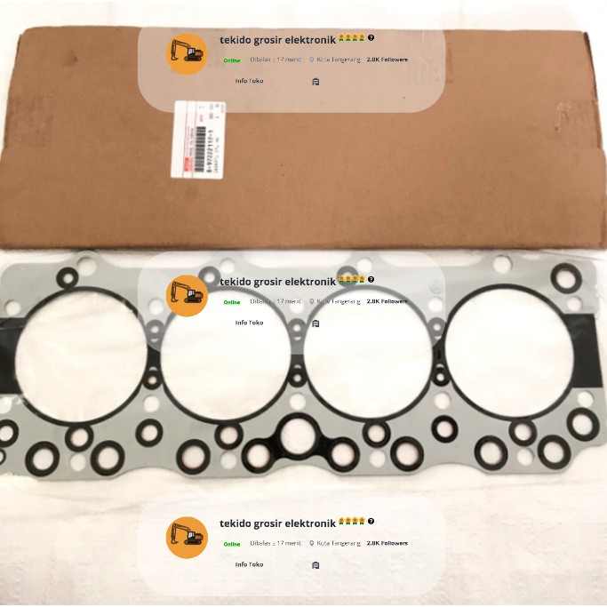 Packing head / gasket head zx110 4BG1 pn 8-94418920-1