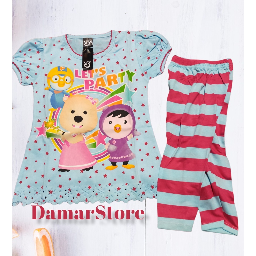 Setelan baju anak Let's party v3